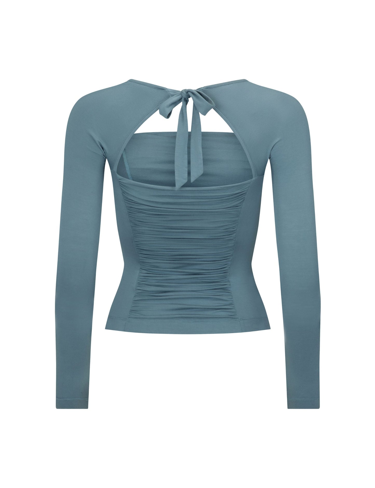RUCHED LONG SLEEVE