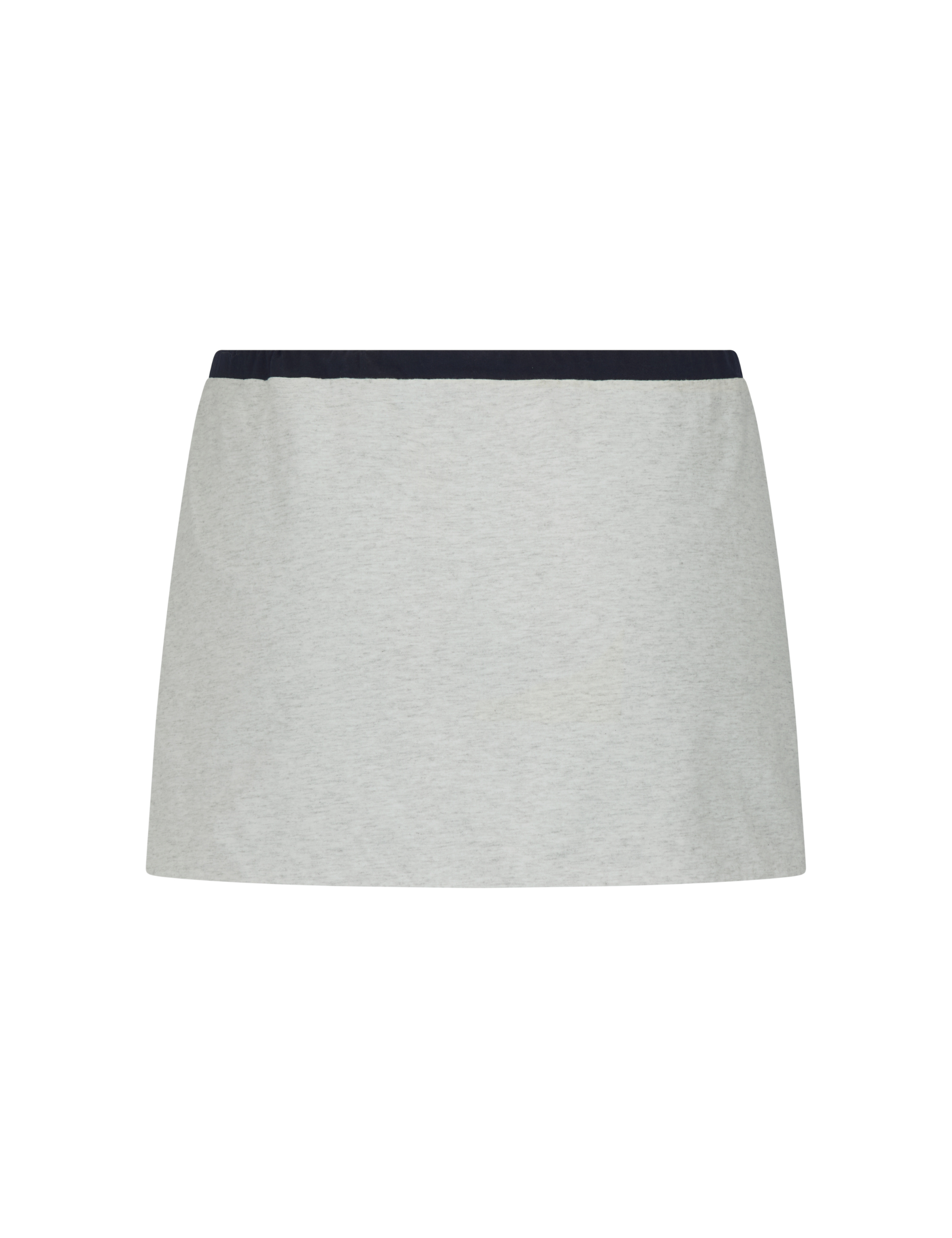 REVERSIBLE COTTON MINI SKIRT