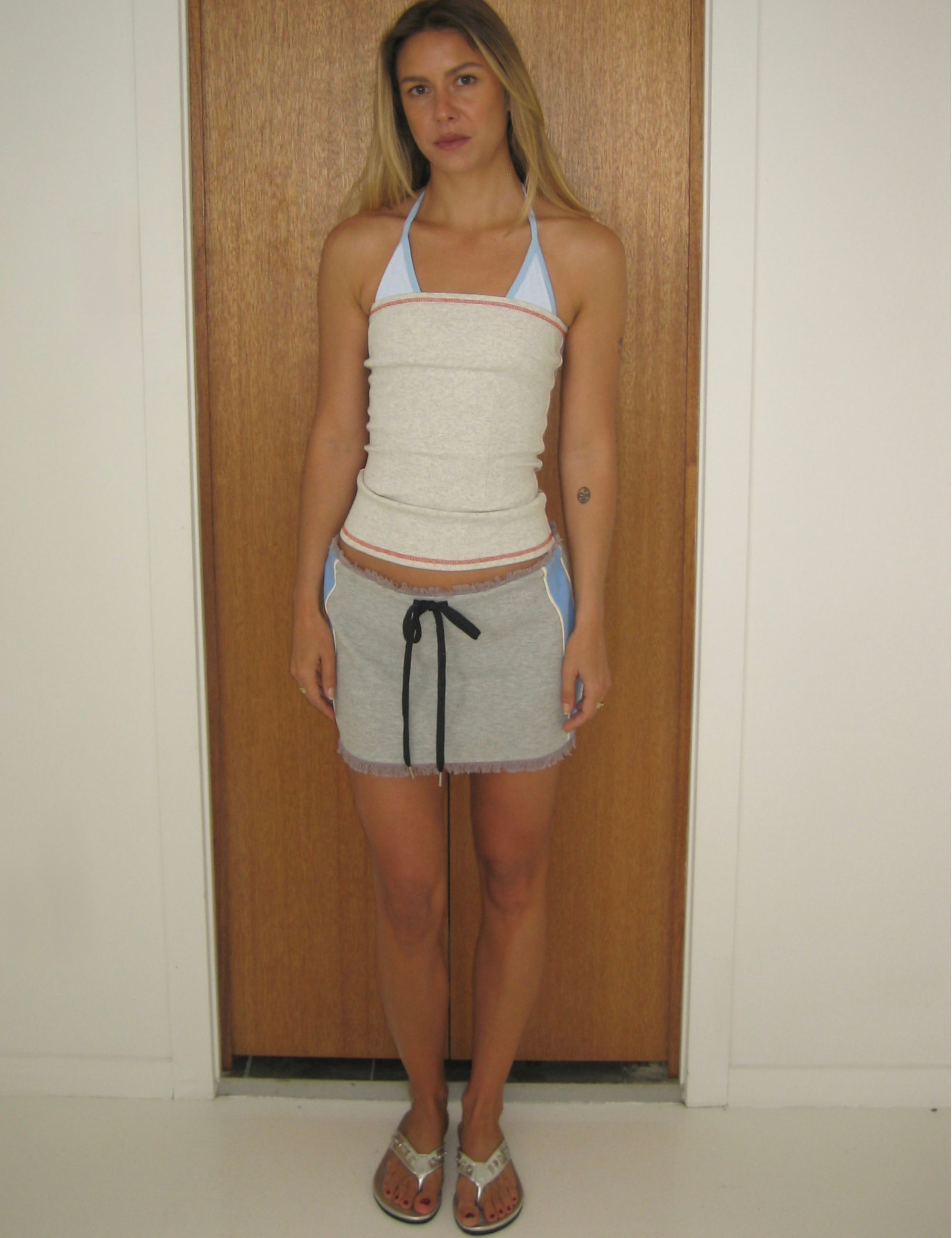 WAFFLE BEACH MINI SKIRT